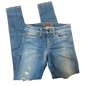 Joe's Jeans Light Blue Distressed Skinny Jeans “Gretchen”
